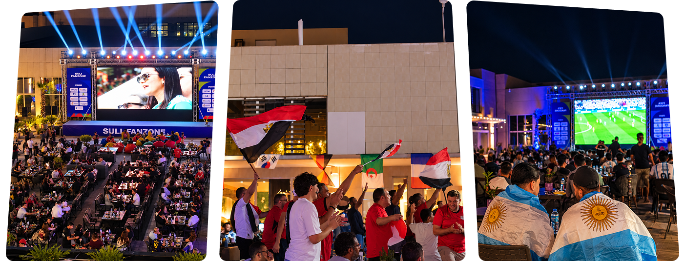 Suli Fanzone experiences